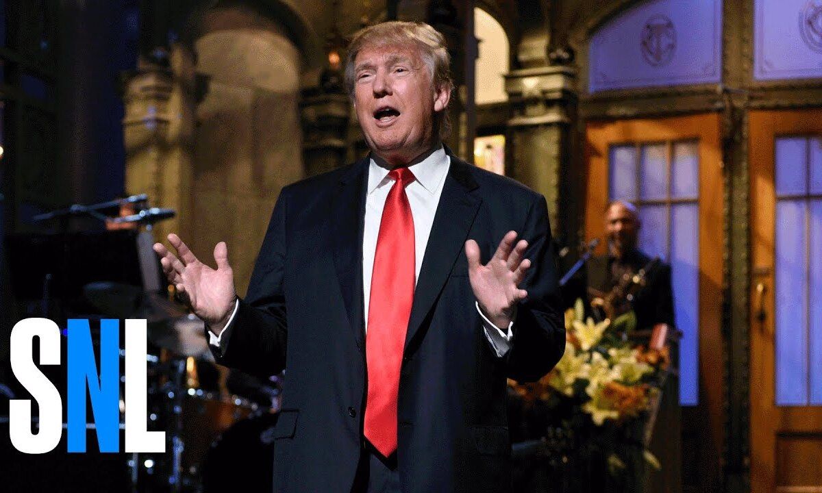 Os escritores de 'SNL' sabiam que estavam em apuros com Donald Trump na mesa.