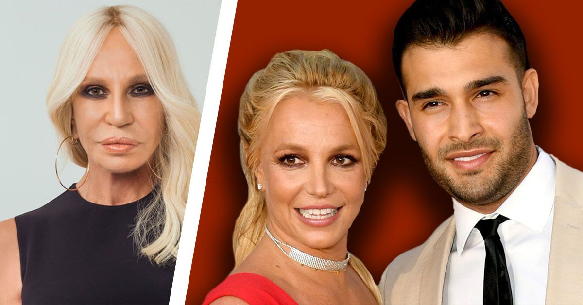 Britney Spears e Sam Asghari escolheram Donatella Versace para celebrar o Natal com estilo