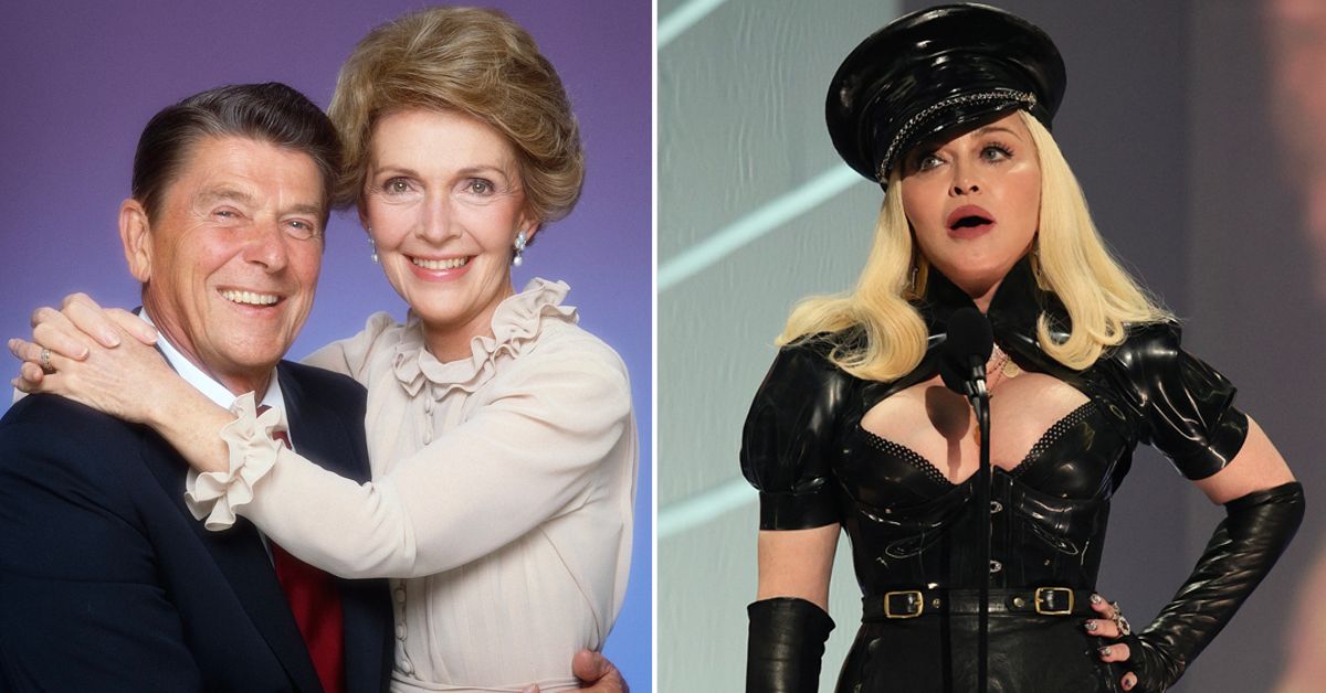 Detalhes sobre as tendências da vida íntima de Nancy Reagan enquanto um blogueiro conservador a compara a Madonna