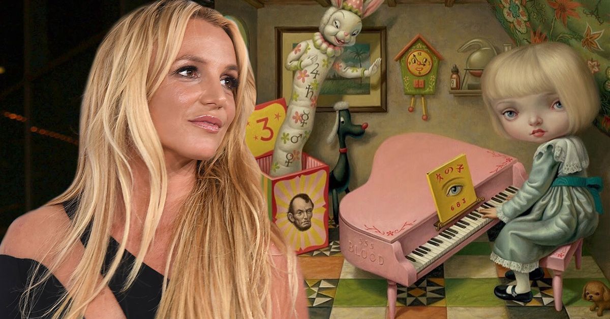 Britney Spears compartilha pintura de boneca assustadora depois das fatos do NSFW de "Free Woman Energy"