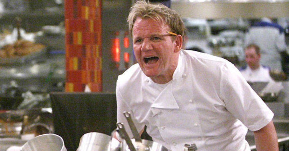 A verdadeira razão pela qual Gordon Ramsay é mais duro na cozinha do inferno do que o Master Chef