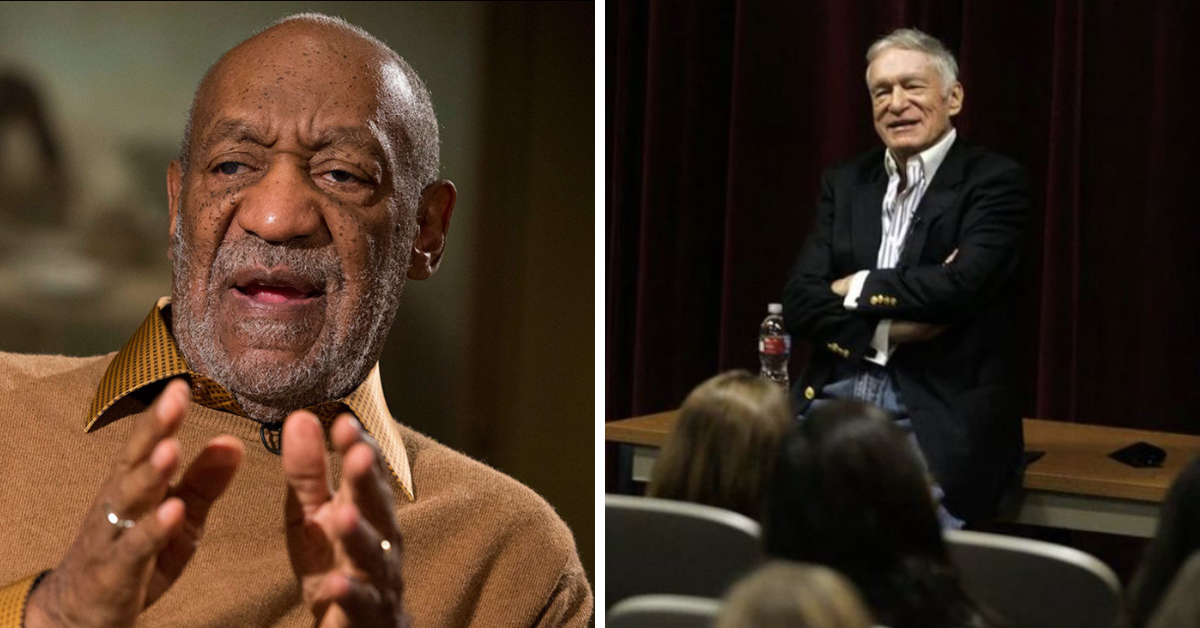 A verdade sombria sobre o suposto relacionamento de Bill Cosby e Hugh Hefner