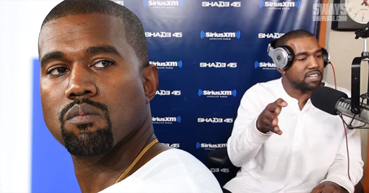 Kanye West perdeu completamente a calma durante esta entrevista estranha