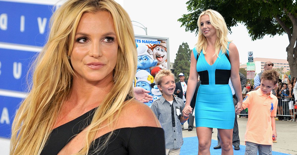 Como é o relacionamento de Britney Spears com seus filhos?
