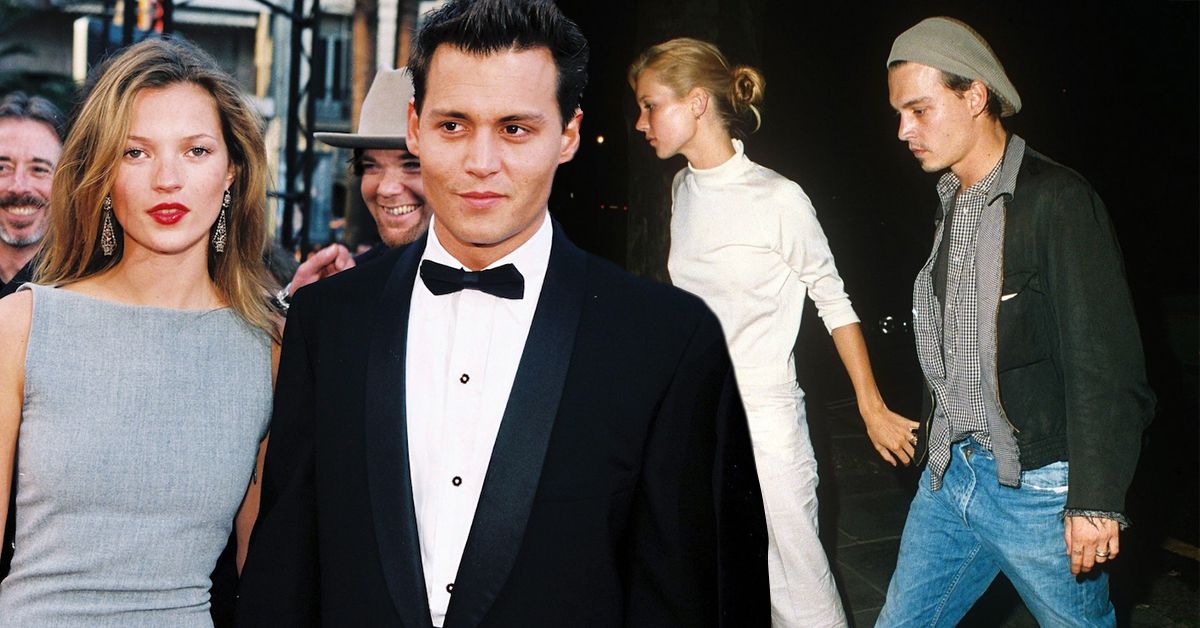 A verdade sobre o relacionamento de Johnny Depp e Kate Moss