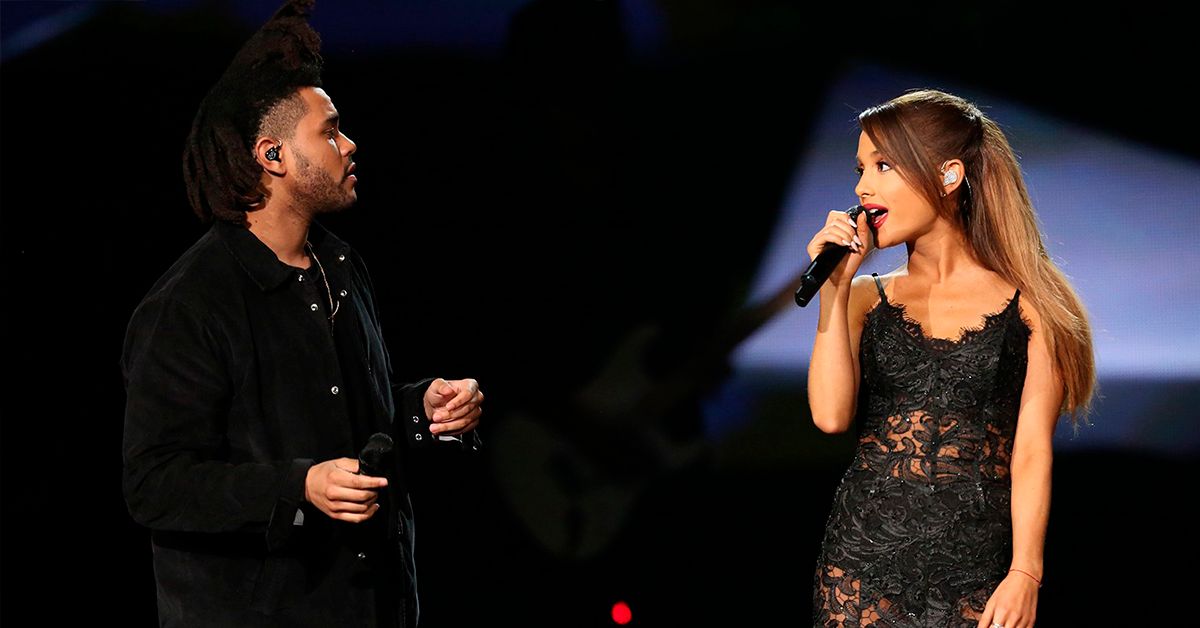 Por que os fãs acham que The Weeknd estava namorando secretamente Ariana Grande
