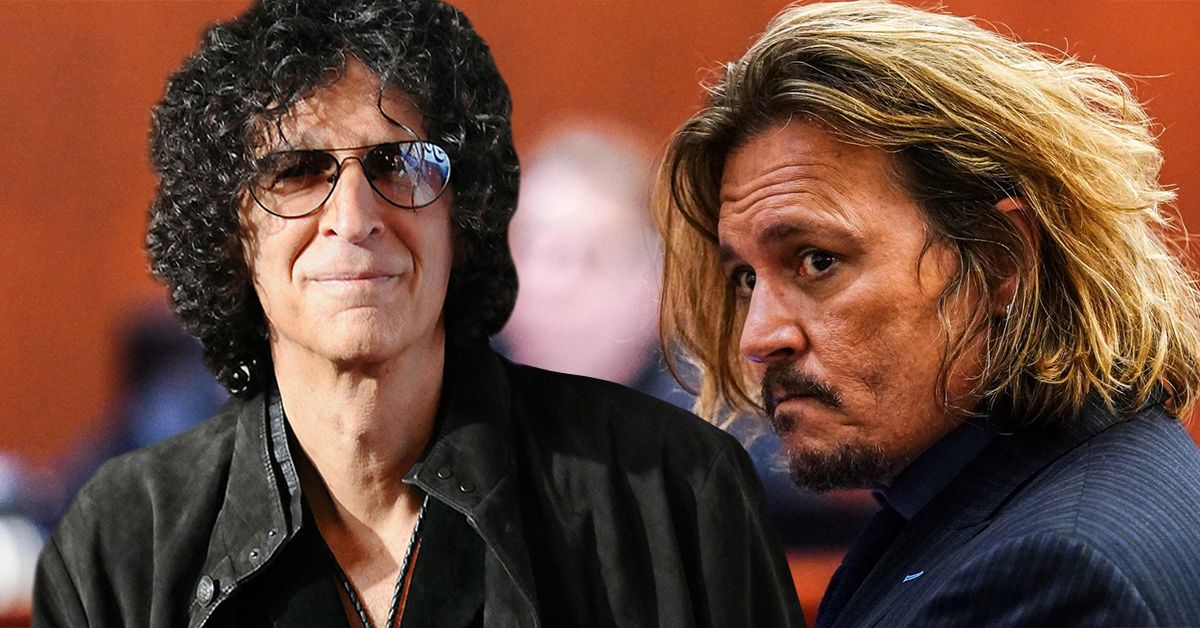 Por que Howard Stern está feliz Johnny Depp parece uma "bagunça inchada"