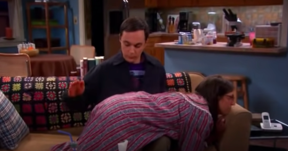 Os fãs acham que este foi o melhor erro de gravação da história do Big Bang Theory