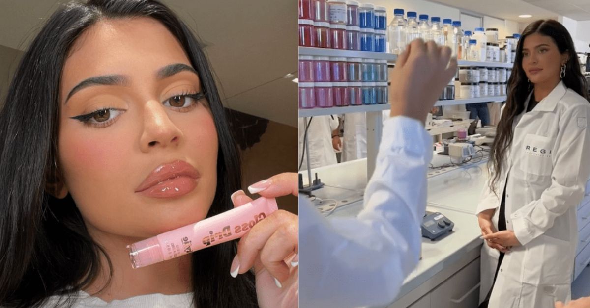 Kylie Jenner revida após ser criticada por postar vídeo em laboratório de cosméticos sem EPI