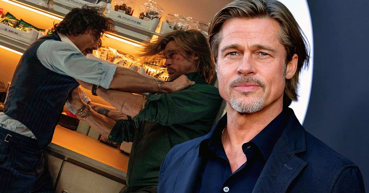 Brad Pitt montou uma loja de acrobacias em sua própria casa para praticar com a tripulação do trem-bala