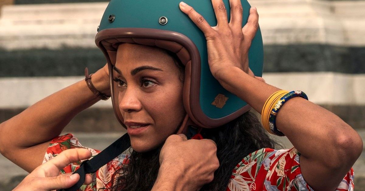 A maneira surpreendente que Zoe Saldana recebeu o papel principal em From Scratch da Netflix