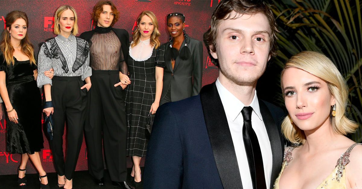 Emma Roberts e Evan Peters ainda são amigos do elenco de American Horror Story?