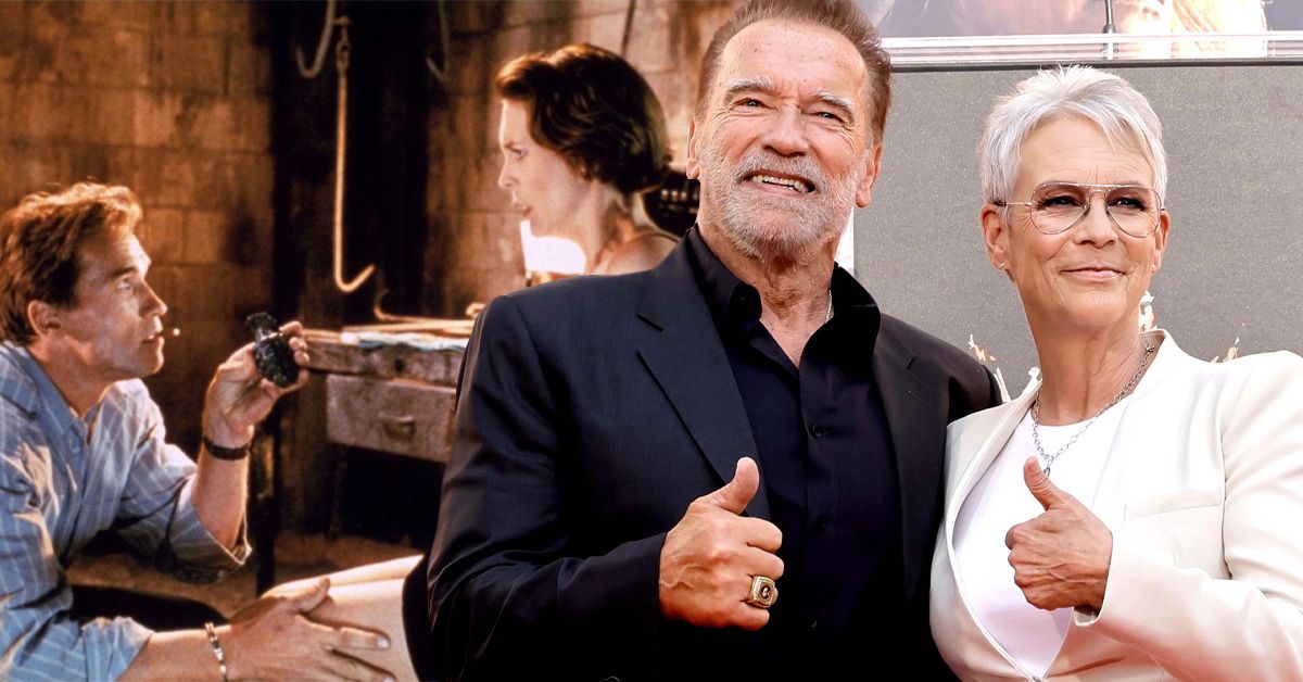 Como Arnold Schwarzenegger lutou pela co-estrela Jamie Lee Curtis em True Lies