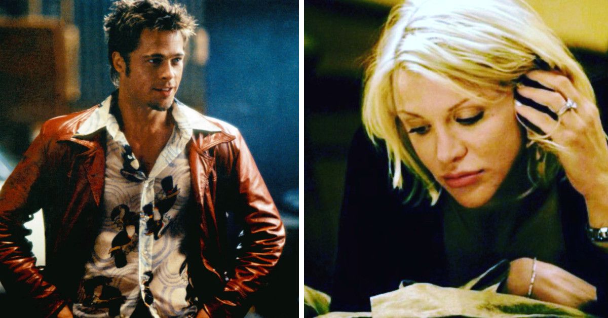 O que aconteceu entre Courtney Love e Brad Pitt