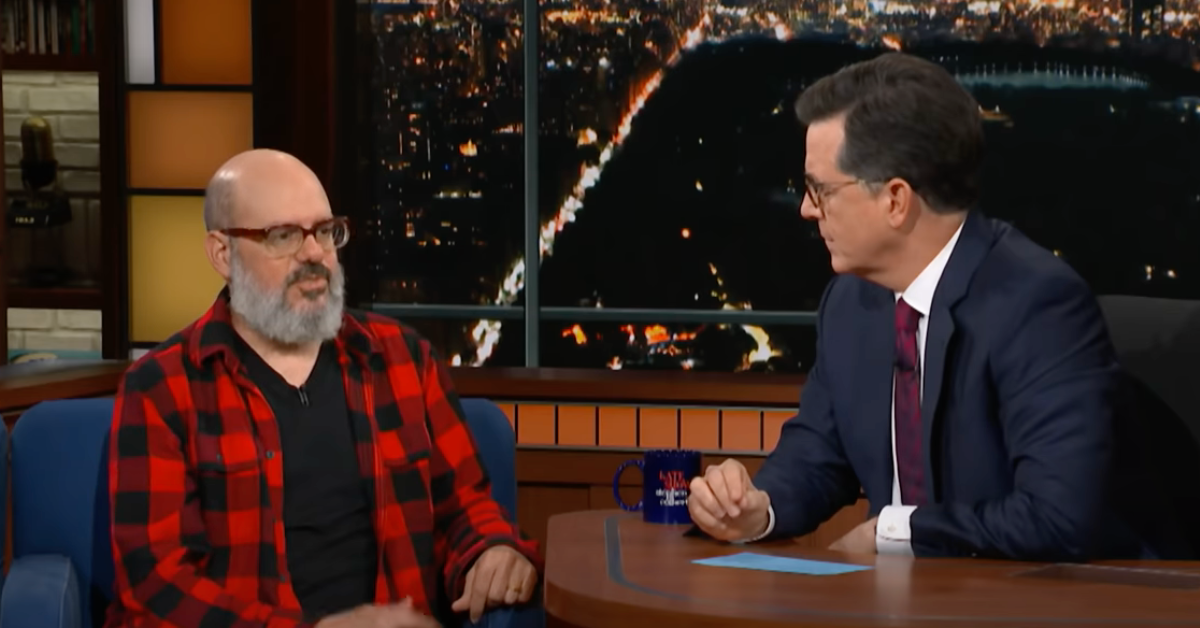David Cross saiu de sua entrevista com Stephen Colbert depois que o apresentador se esqueceu de seu trabalho de escrita