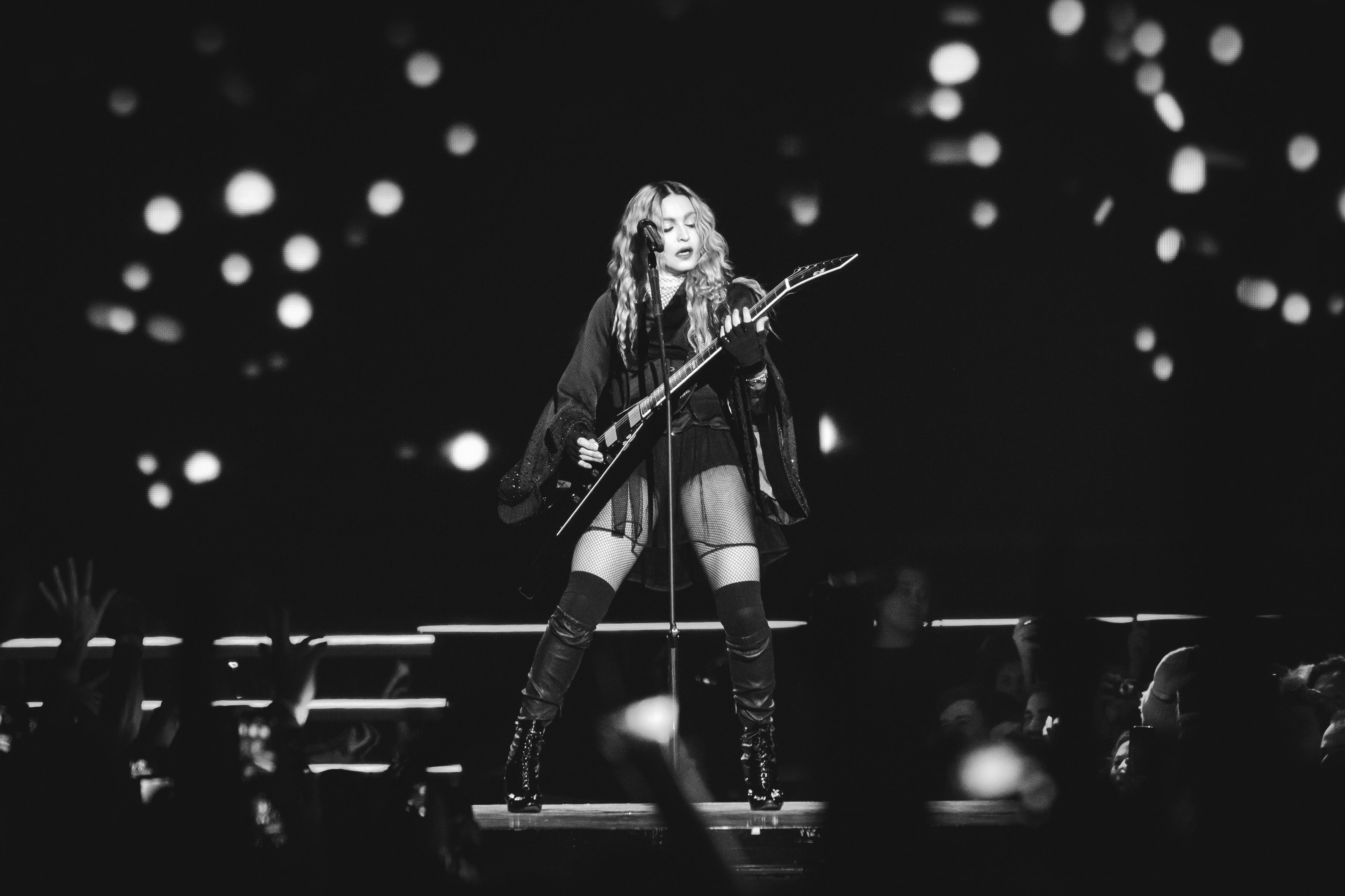 As turnês de maior bilheteria de Madonna e quanto elas renderam