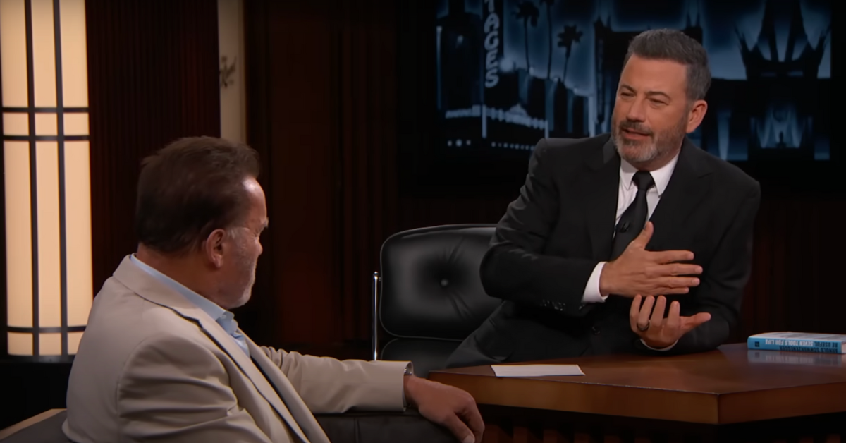 Arnold Schwarzenegger Conta o Peso Real de Donald Trump no Programa do Jimmy Kimmel