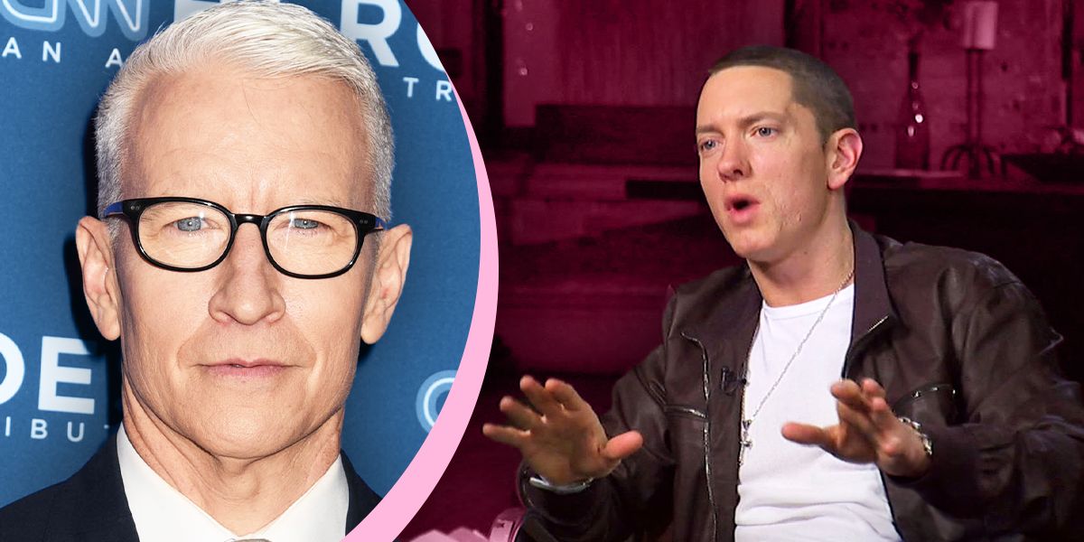 Eminem fala sobre críticas a letras antigas em entrevista com Anderson Cooper