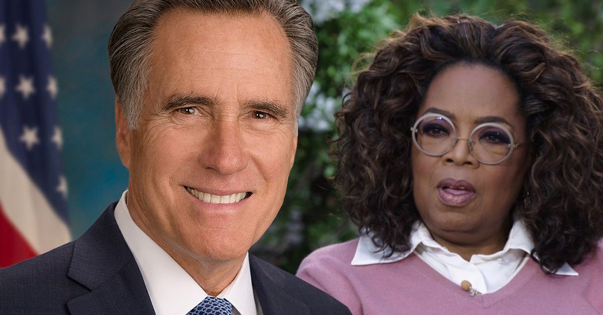 Oprah Winfrey e Mitt Romney Antes da Alegada Candidatura Presidencial