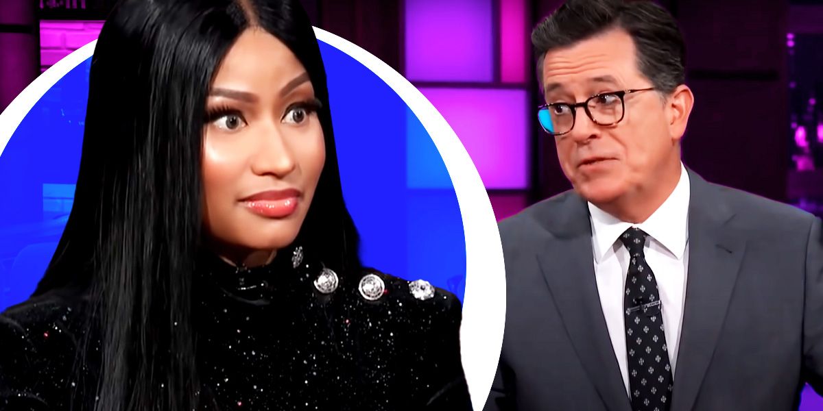 Nicki Minaj: Uma Conversa Divertida com Colbert no The Late Show